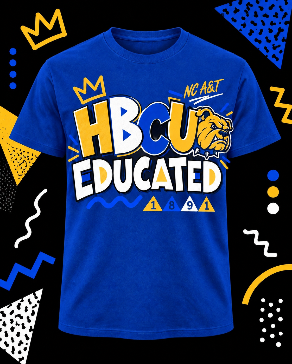 HBCU Educated Pride Tee