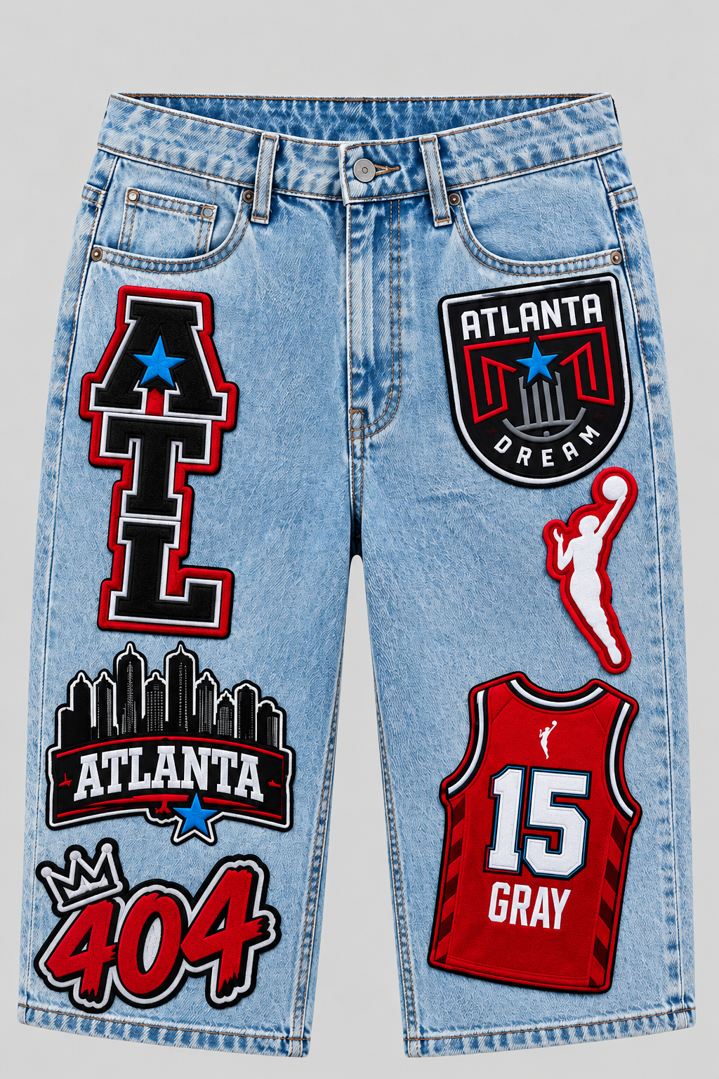 Player Patch ATL Dream shorts