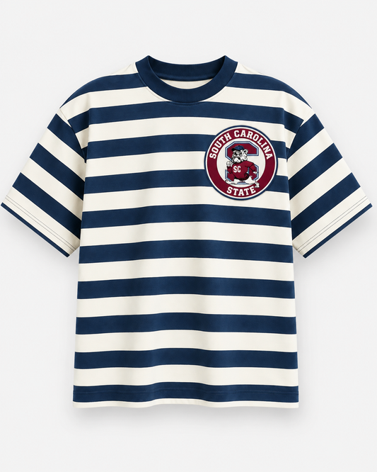 SCSU Vintage Striped Tee