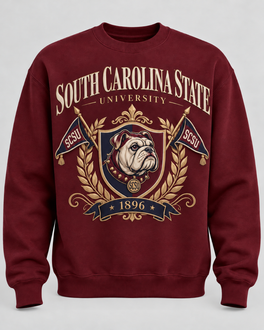 1896 Heritage Crest Crewneck (SCSU)