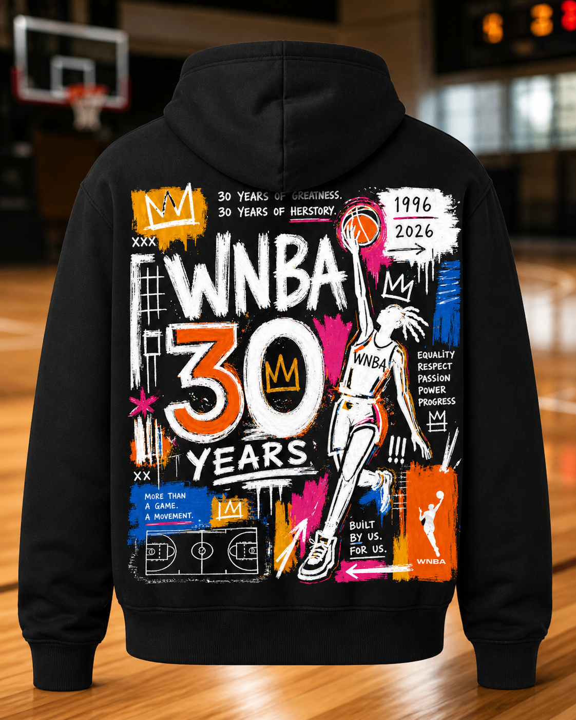 30th Anniversary Womens Sports Hoodie