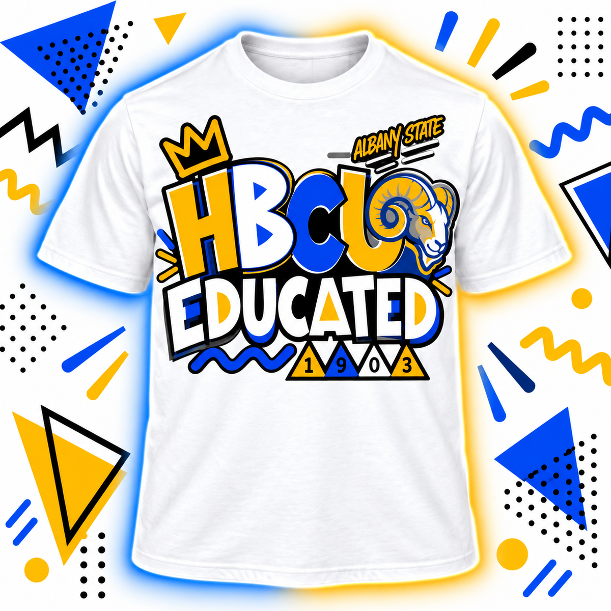 HBCU Educated Pride Tee