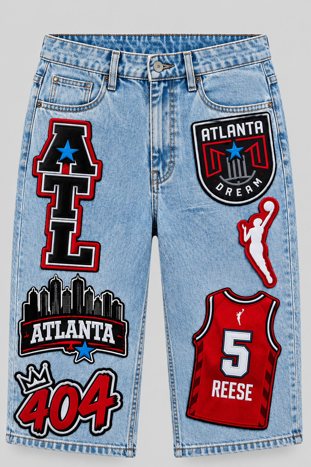 Player Patch ATL Dream shorts