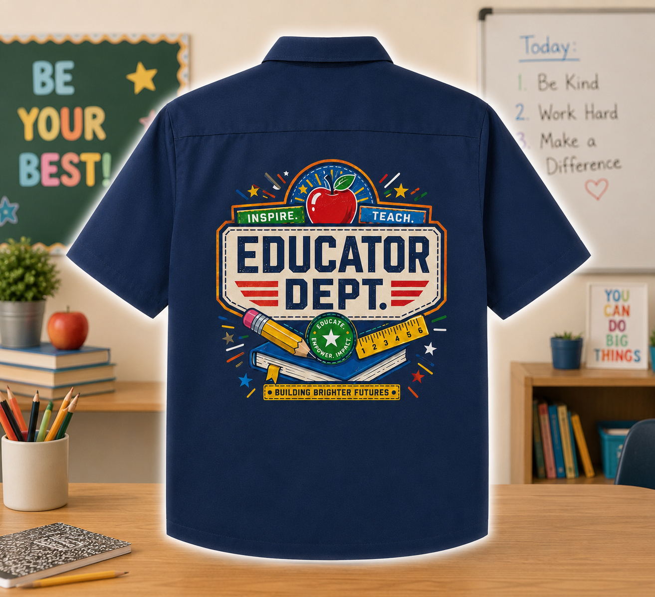 Educator Dept Work Shirt